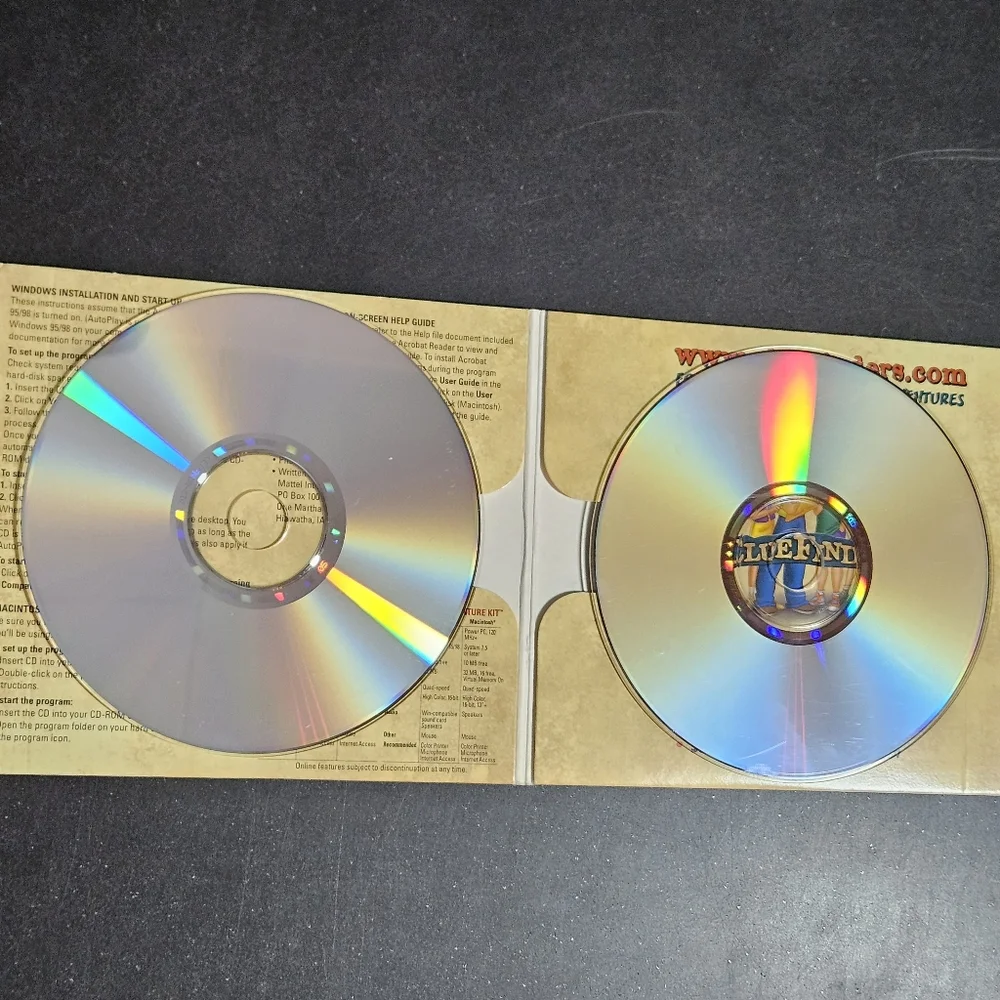 2000 Clue Finders Search & Solve Adventures PC game Windows 95
